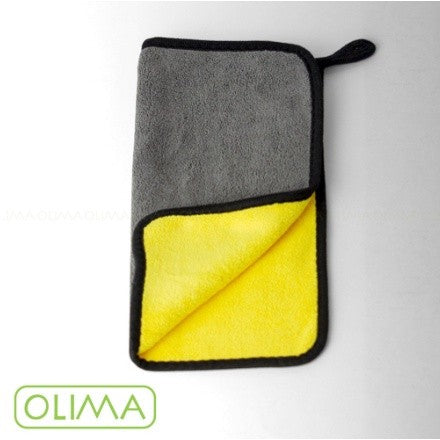 OLIMA 珊瑚絨 雙色加厚吸水布
