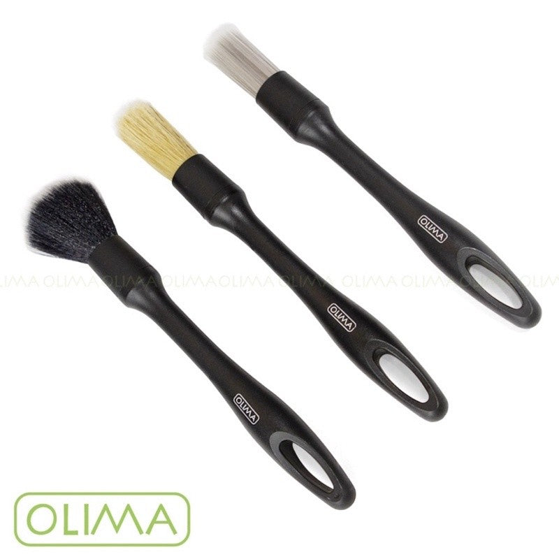 OLIMA 汽車美容細節刷 3劍客