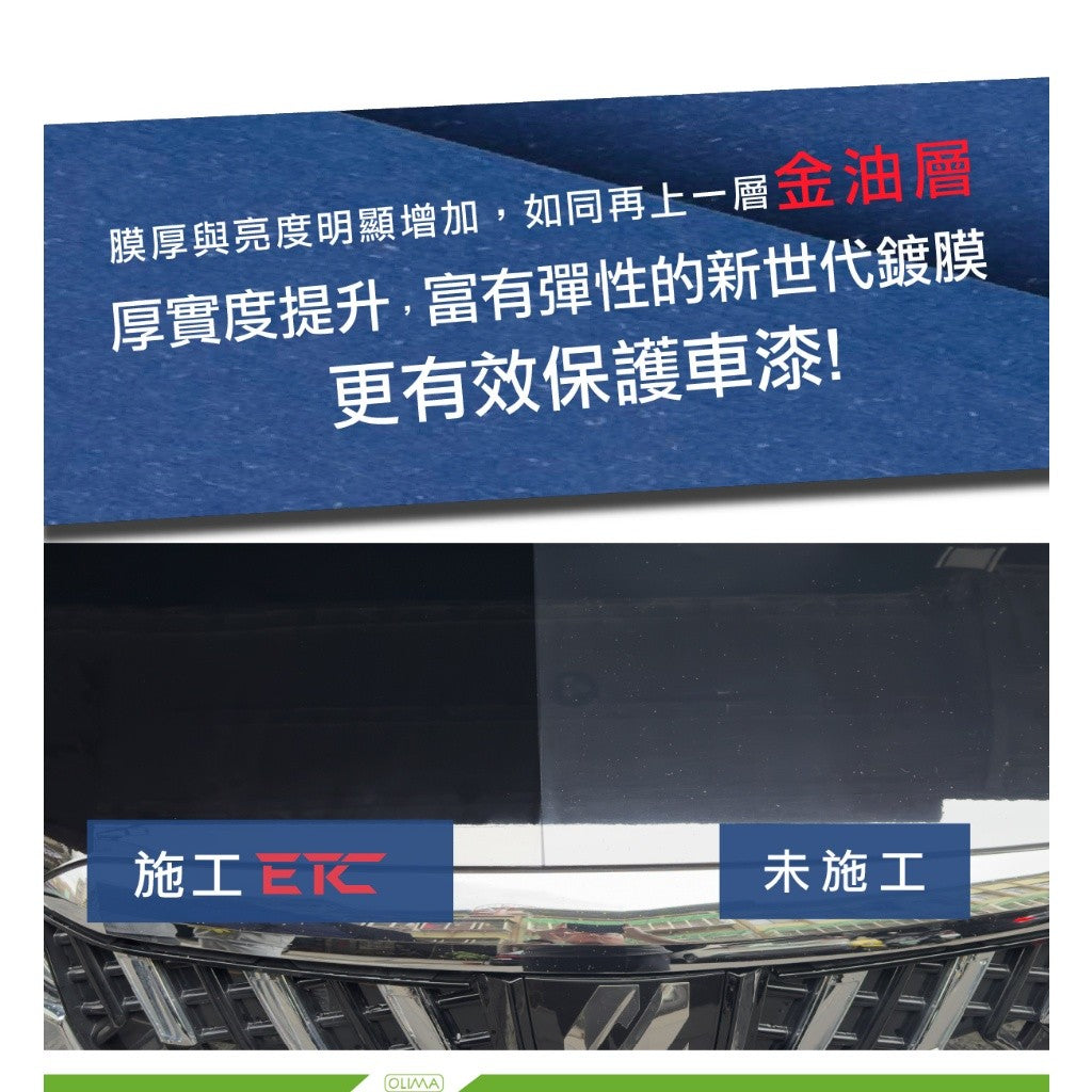 OLIMA ETC 彈性加厚鍍膜