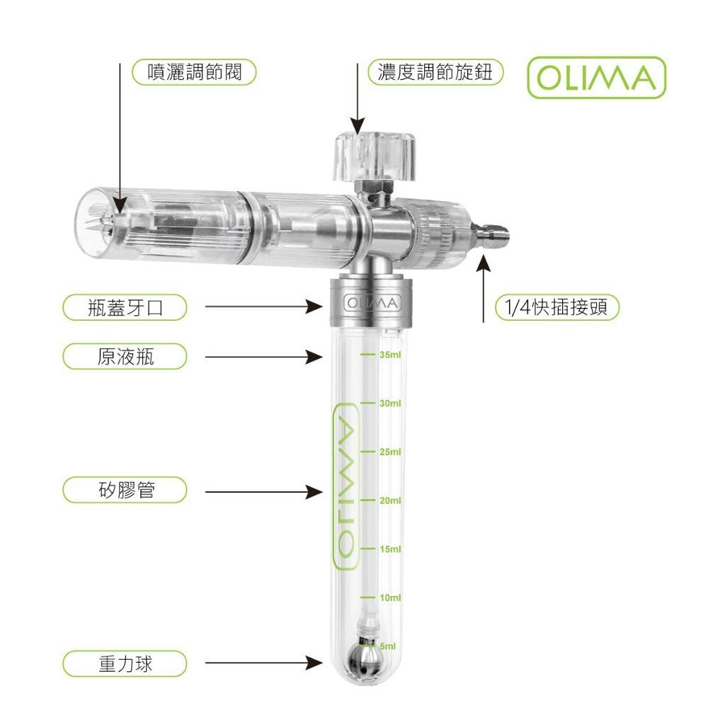 OLIMA PA2 泡沫原液壺 40mL