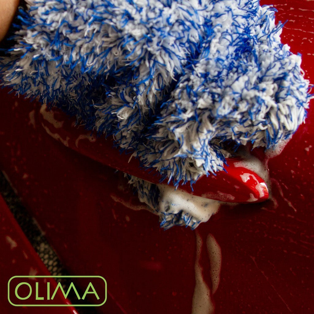 OLIMA 美國人超大 雙面洗車手套