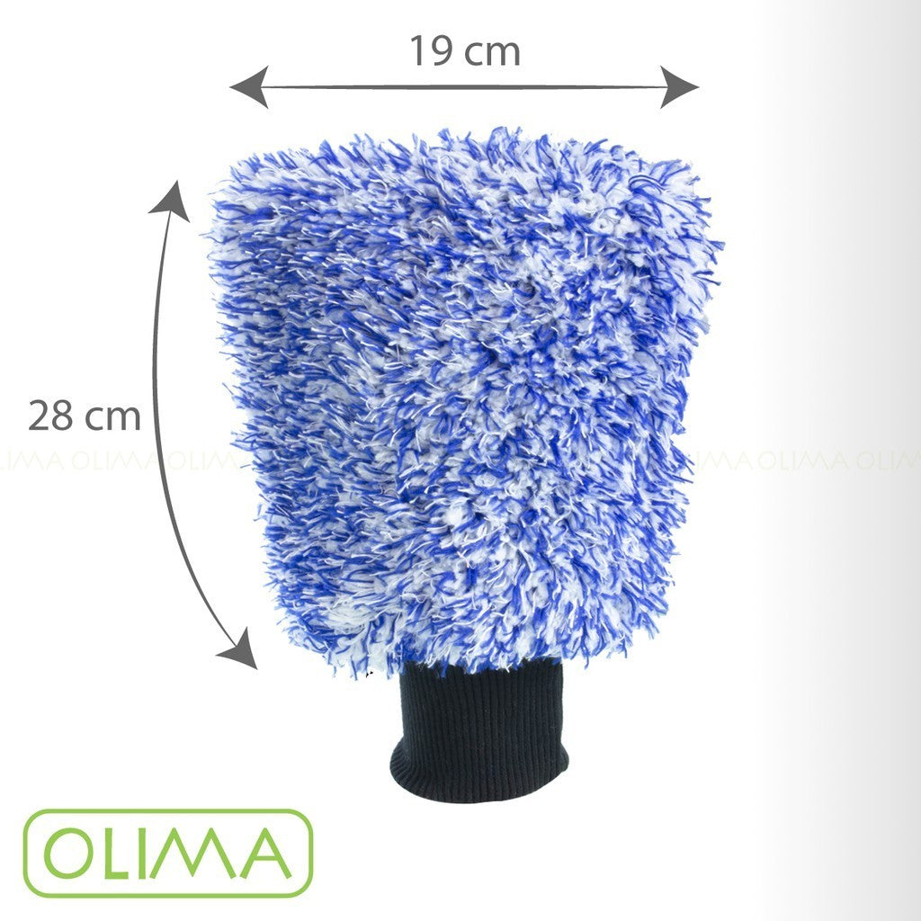 OLIMA 美國人超大 雙面洗車手套
