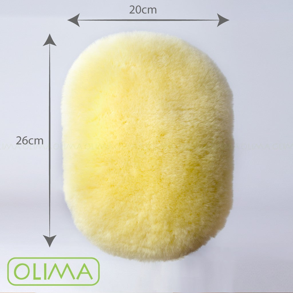 OLIMA 100% 真羊毛超厚實洗車手套